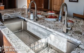 Best Kitchen Renovation Company Columbia Missouri Stainless Steel Workstation Sink Galley Dual Faucets Dry Dock Drying Rack Double Faucets Culinary Tools Reverse Osmosis Filter