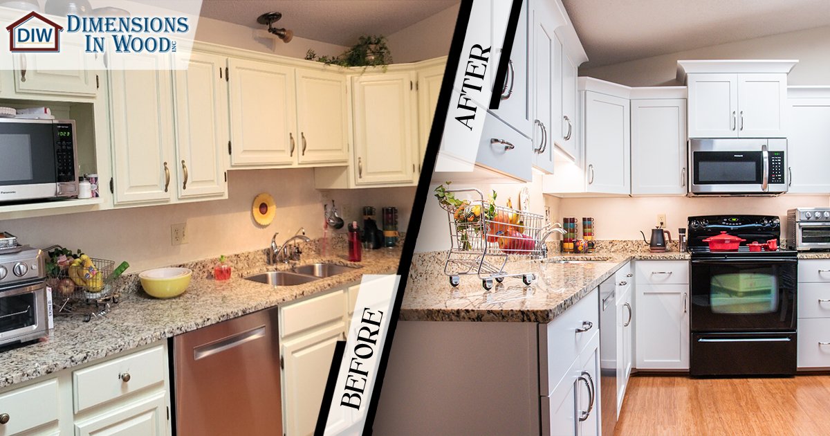 Compact Small Kitchen Remodeling Before and After Maximize Space Storage Stone Countertops Backsplash Columbia MO Missouri Dimensions In Wood