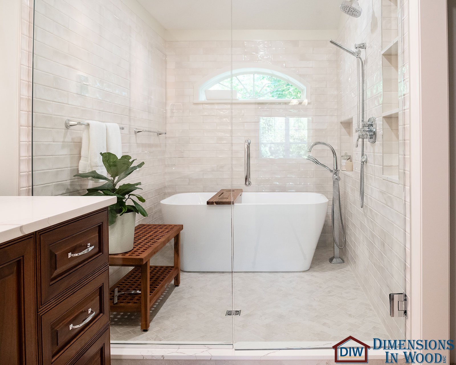 Luxury Bathroom Remodel 10 Wet Room Spa Free Standing Tub Shower Walk In Closet Columbia MO Missouri