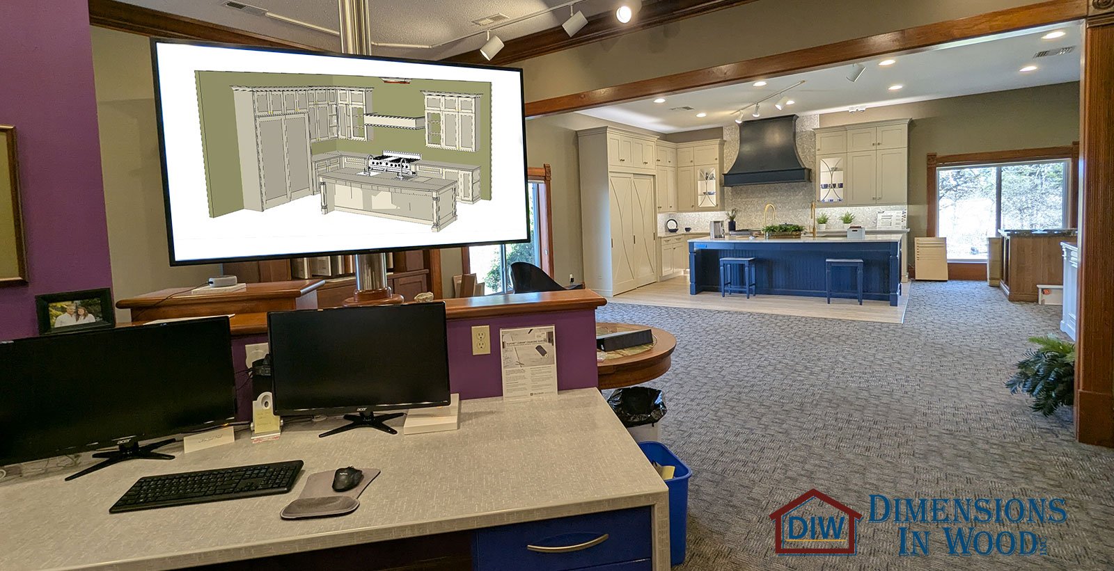 Remodeling Design Services Kitchens Renovation Bathrooms Remodel Designing Designer Cabinet Vision 3D Render Columbia MO Missouri 1600 Logo